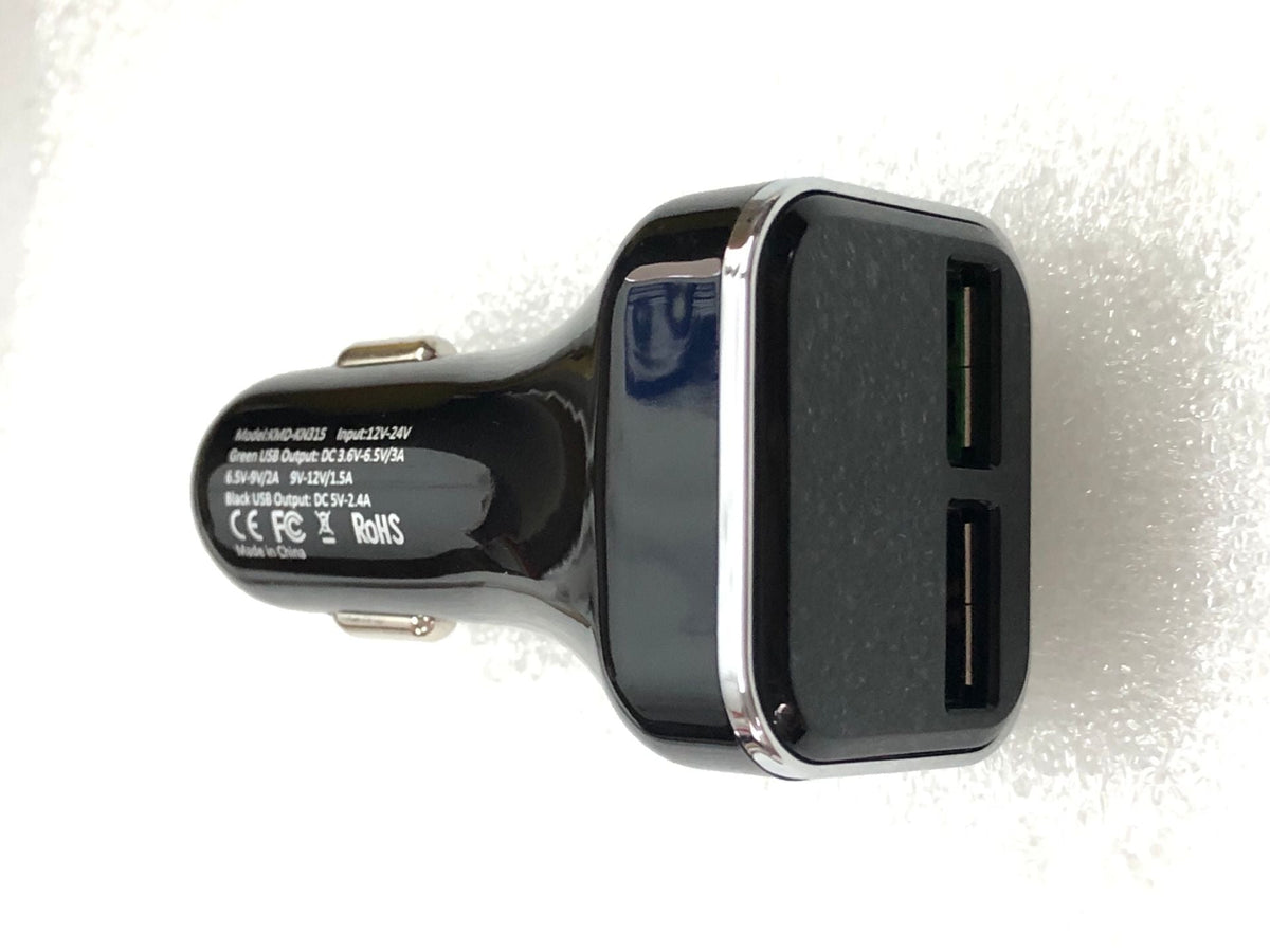 Car charger with display 2