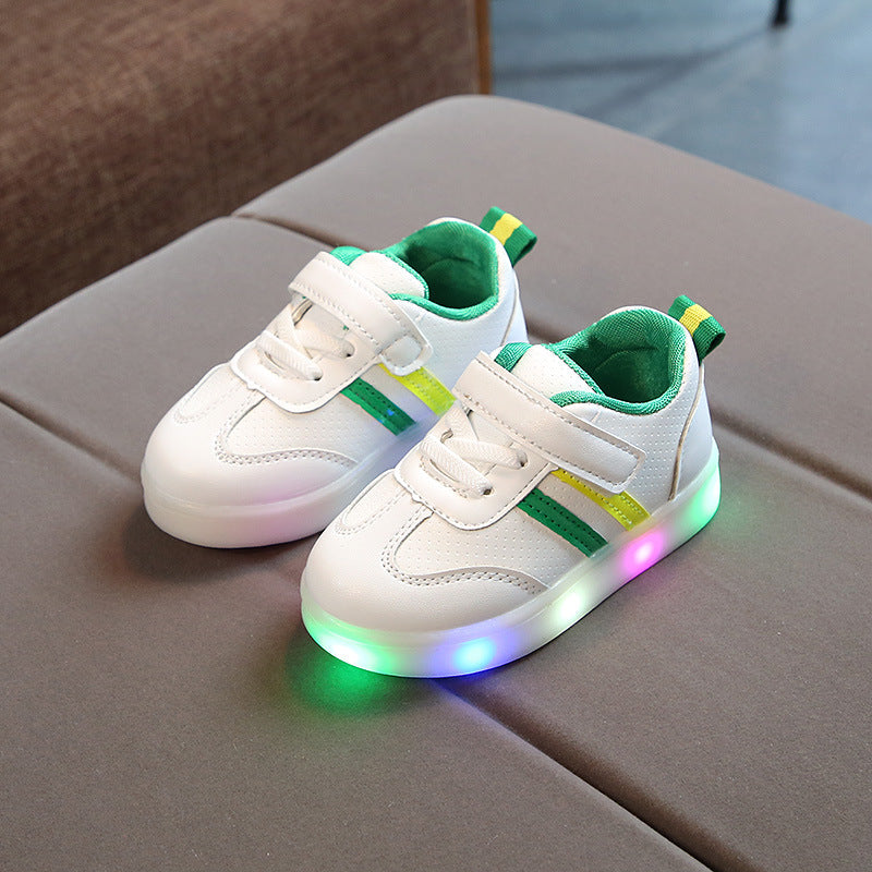Kimmy White LED Sneakers Shoes 13