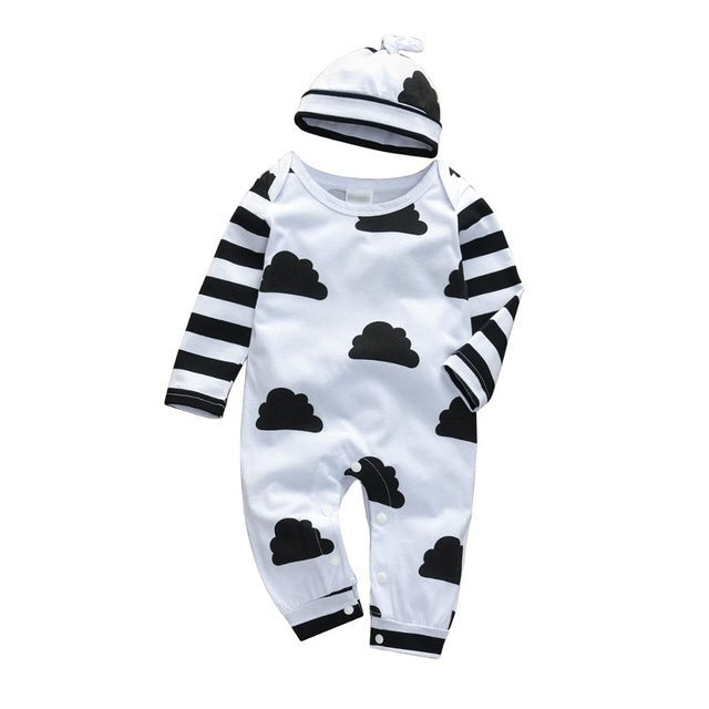 Baby print jumpsuit 2