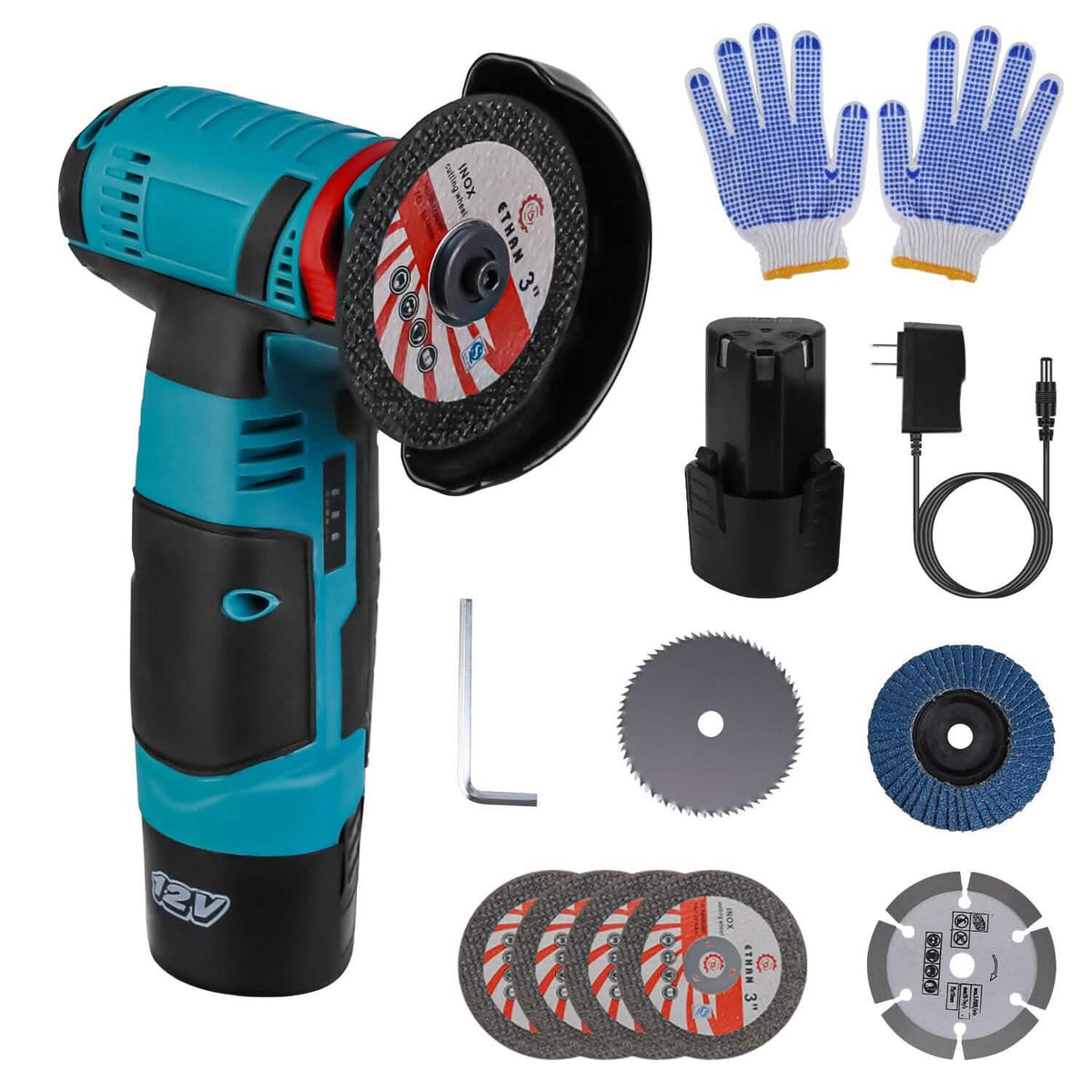 12V Cordless Mini Angle Grinding Machine 2