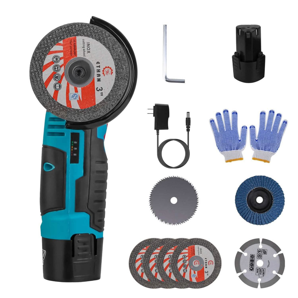 12V Cordless Mini Angle Grinding Machine 3