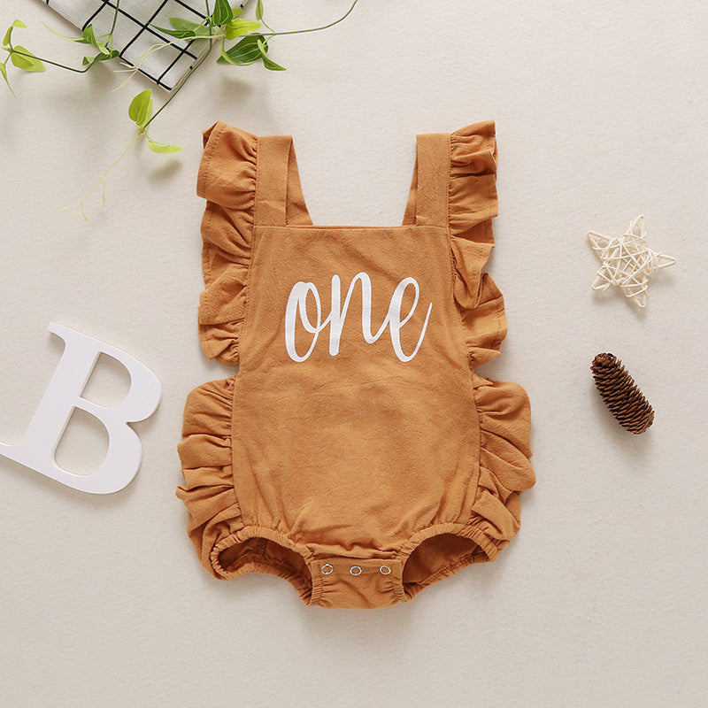 Infant Multicolor Bellyband Jumpsuit Romper 10