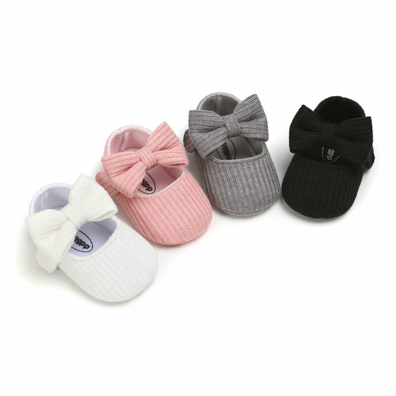 Wool Flower baby Princess Shoes Baby Walking Shoes With Soft Soles 2
