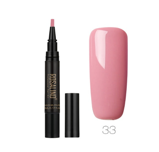 5ml Solid Color Nail Art Pen Nail Glue for Nail Art 19
