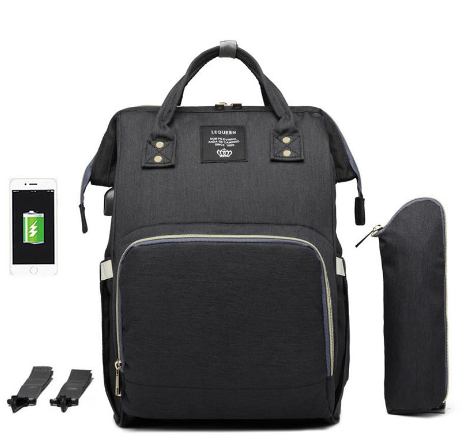 Large Capacity Diaper Bag Mummy Nursing Nappy Backpacks Travel Baby 8
