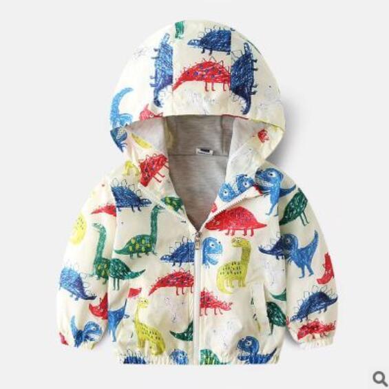 Boy jacket casual hooded jacket 6