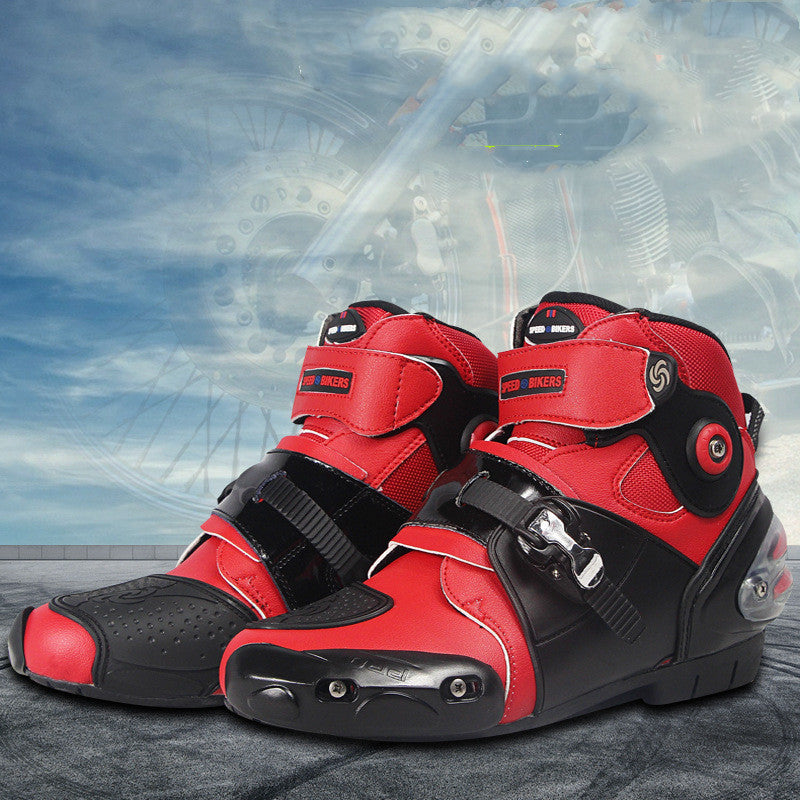 Road motorcycle riding shoes ankle boots 4