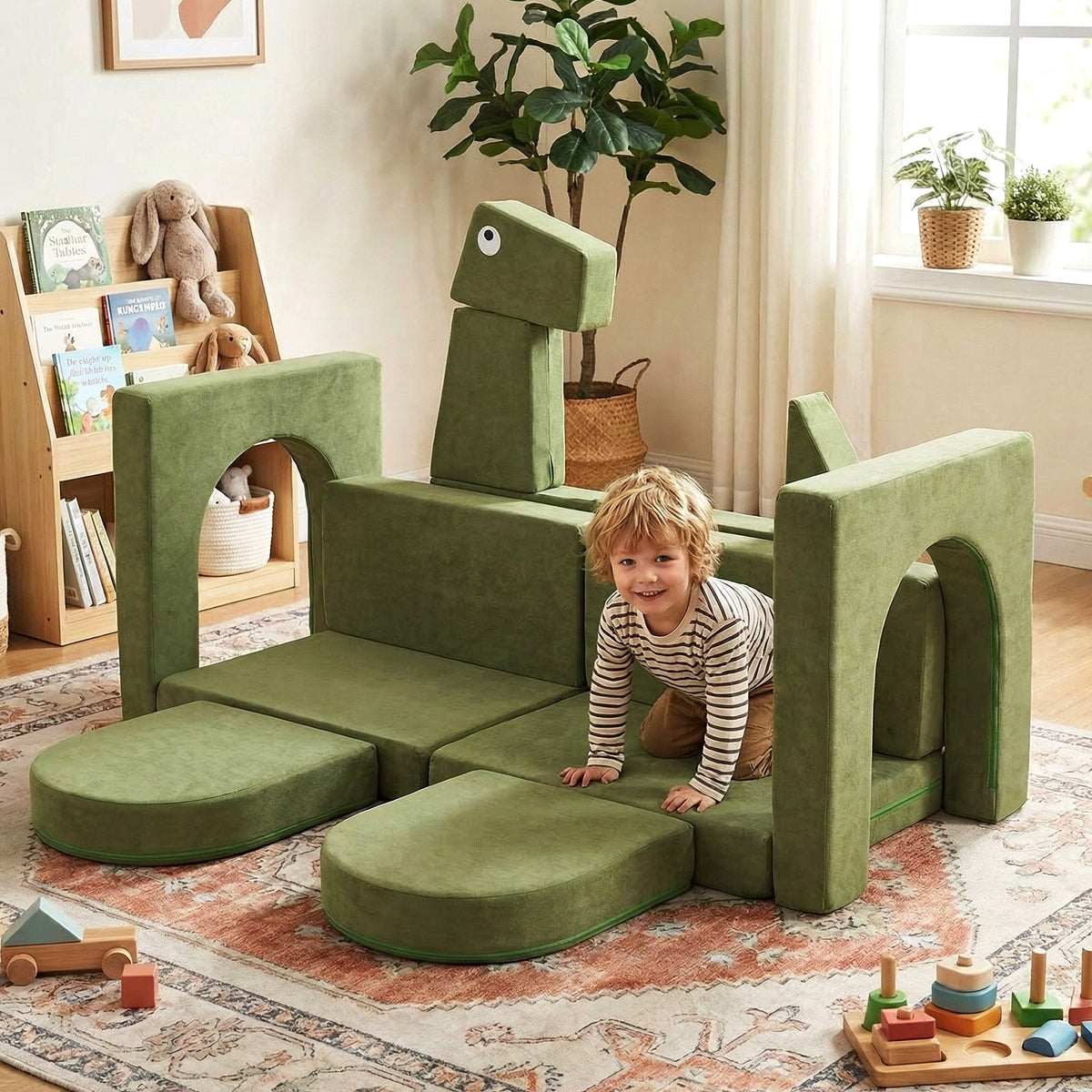 13 Pieces Modular Kids Play Couch for Inspiring Creativity 2