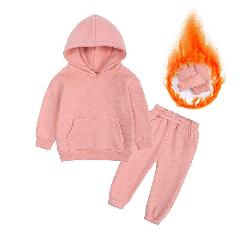 Children's New Winter Fleece Sweater Set 2