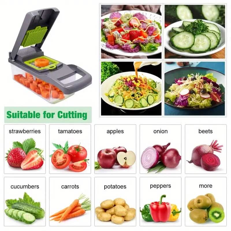 14-in-1 Kitchen Vegetable Chopper 6