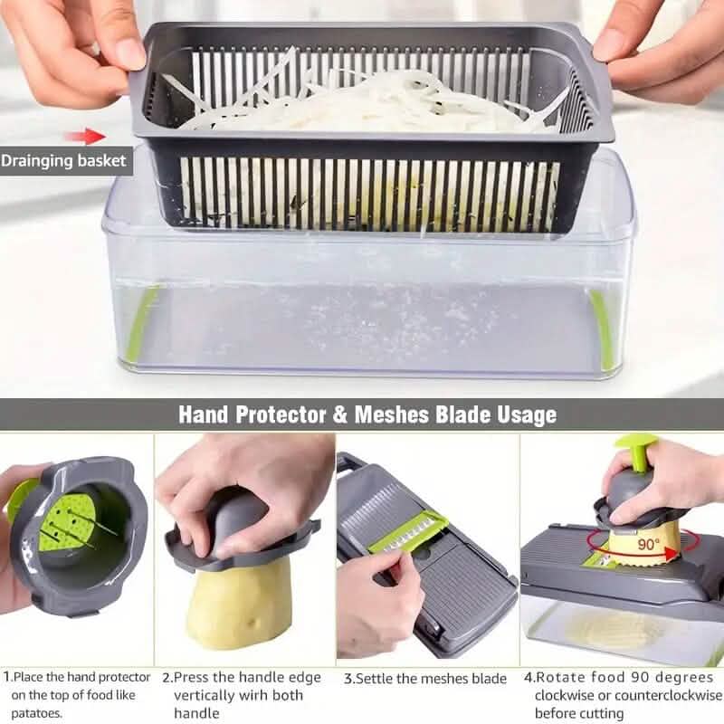 14-in-1 Kitchen Vegetable Chopper 4