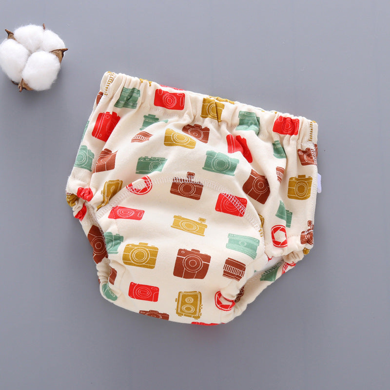 Baby washable 6-layer gauze training pants 28