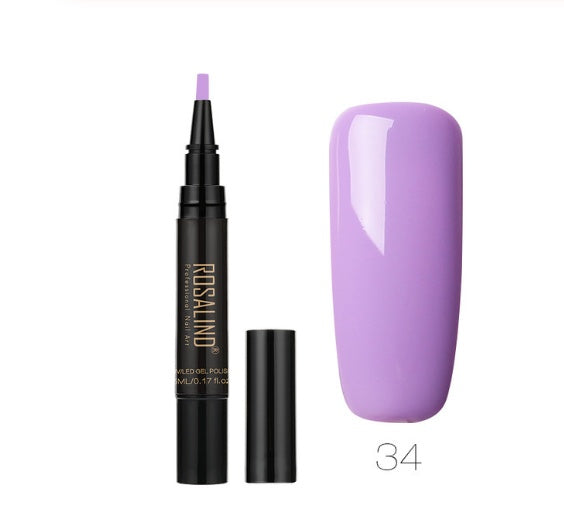 5ml Solid Color Nail Art Pen Nail Glue for Nail Art 47