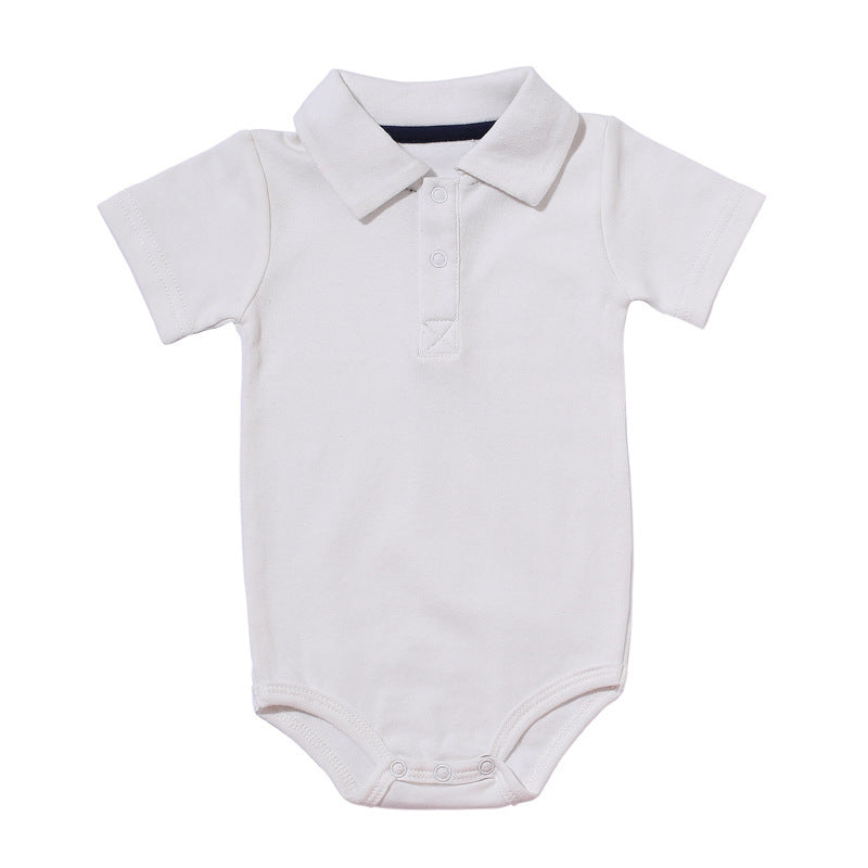 Lapel baby onesies 10