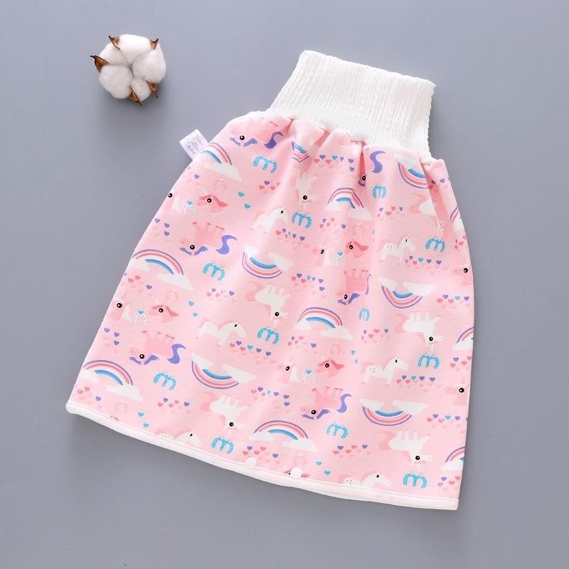 Cotton and bamboo fiber Baby diaper skirt 4
