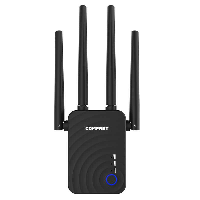 Dual-band 1200-megabit wireless relay router 1