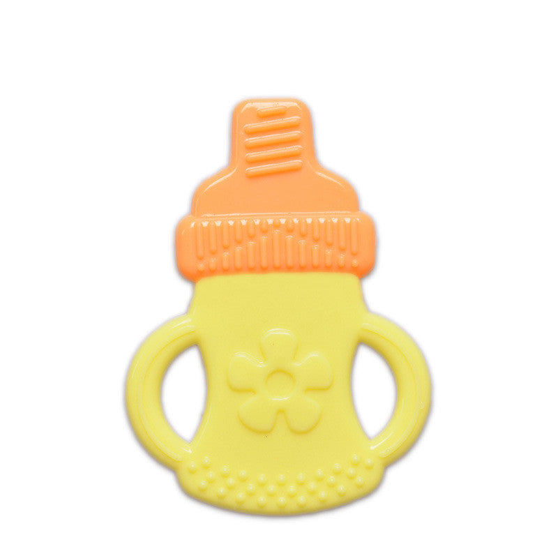 Toddlers Infants Baby Teething Toy Soft Silicone Fruit Teether Holder 8