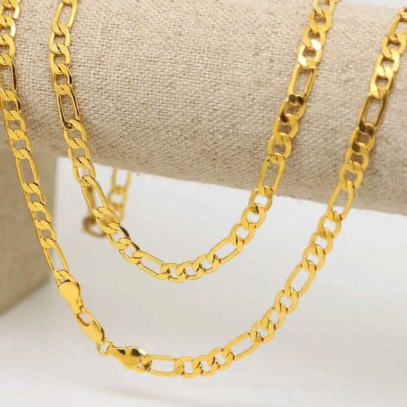 14K 24" Gold Filled Figaro Chain 1