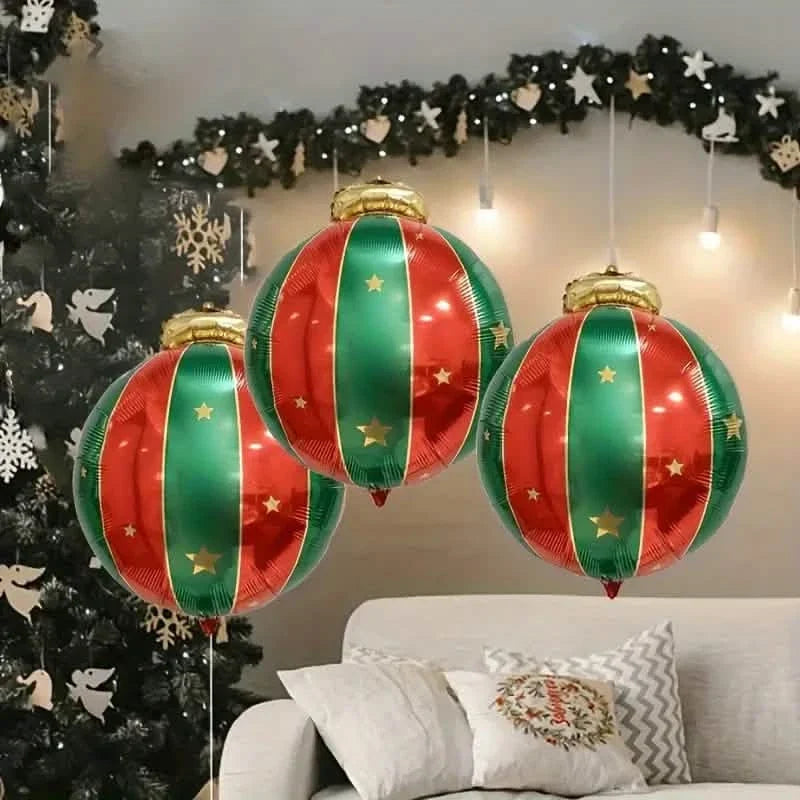 15-Pieces: Giant Shatterproof Christmas Hanging Ball Decorations 7