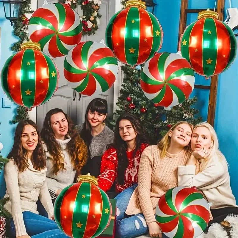 15-Pieces: Giant Shatterproof Christmas Hanging Ball Decorations 6