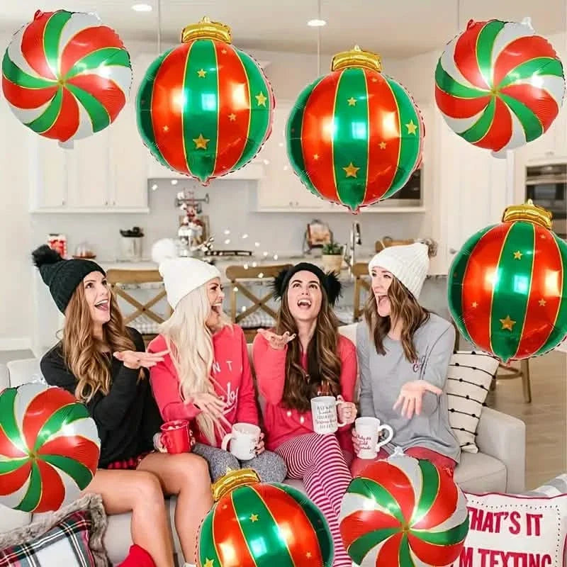 15-Pieces: Giant Shatterproof Christmas Hanging Ball Decorations 5