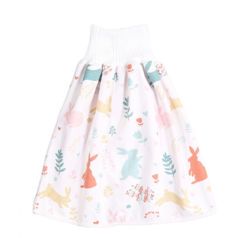 Cotton and bamboo fiber Baby diaper skirt 9