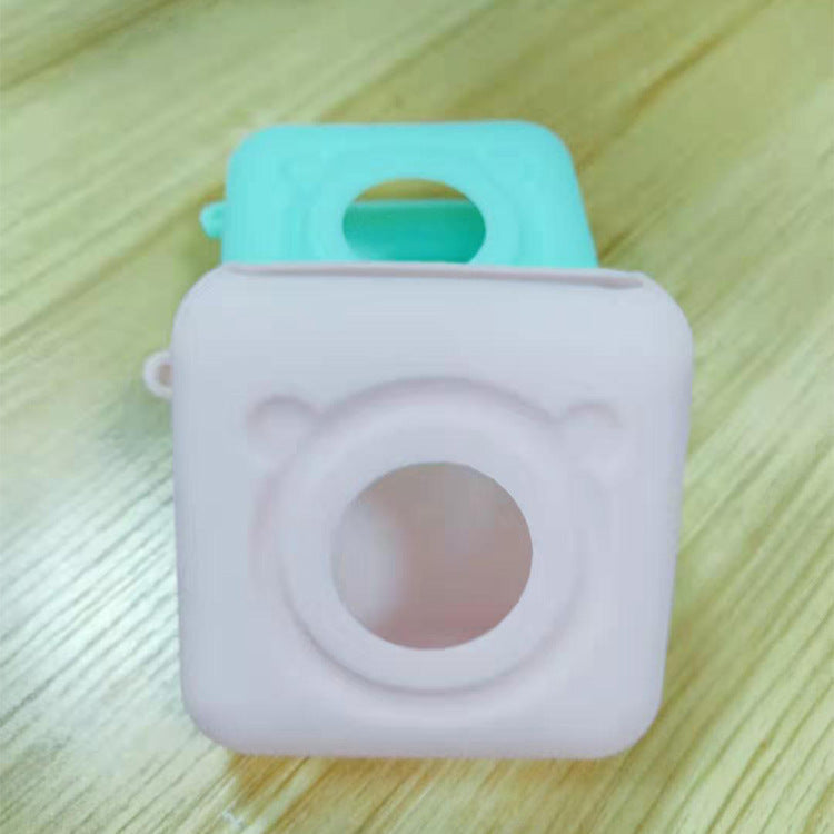 Mini Bliuetooth Wireless Thermal Printer Paper Sticker Label Printer 12