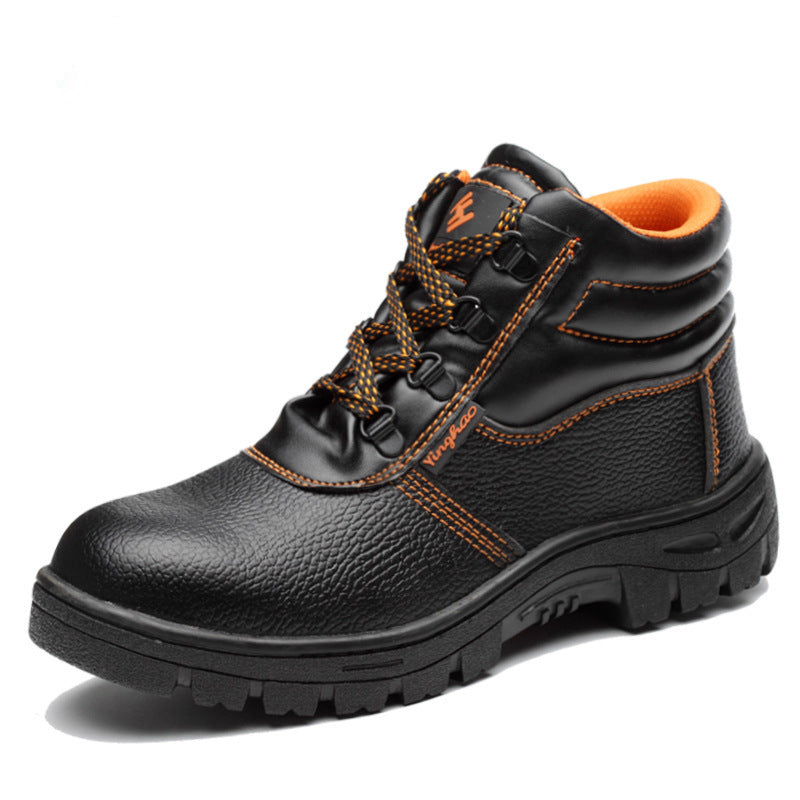 Work shoes steel toe high-top work shoes 5