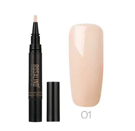 5ml Solid Color Nail Art Pen Nail Glue for Nail Art 6