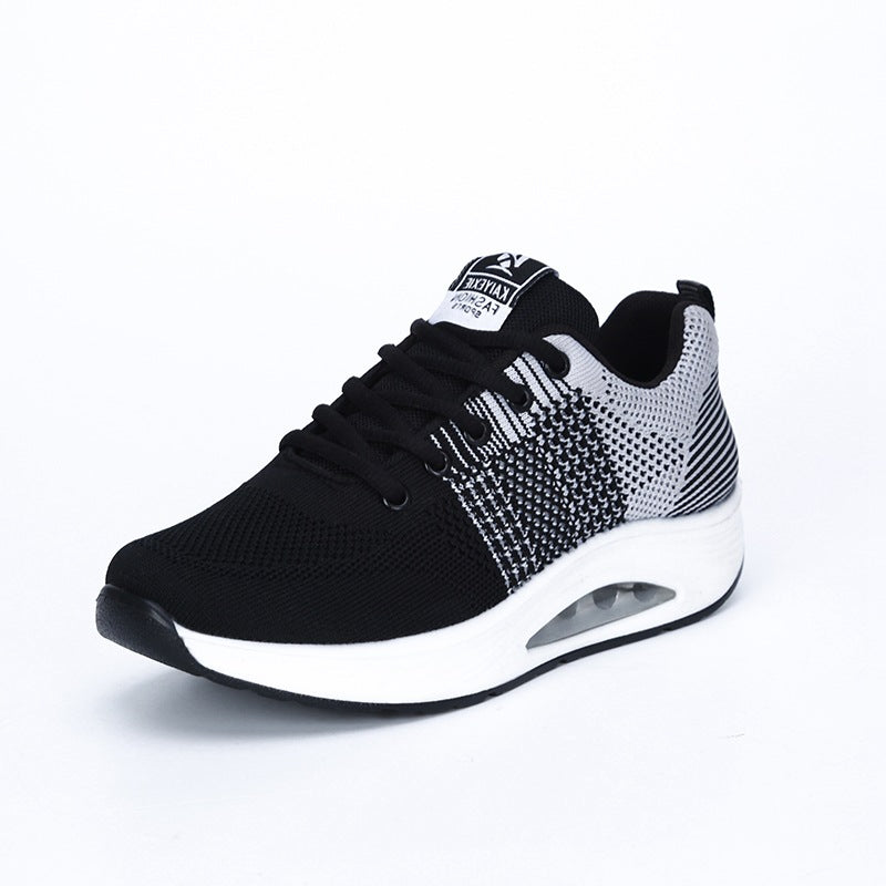 Air permeable dance shoes with flying mesh 4