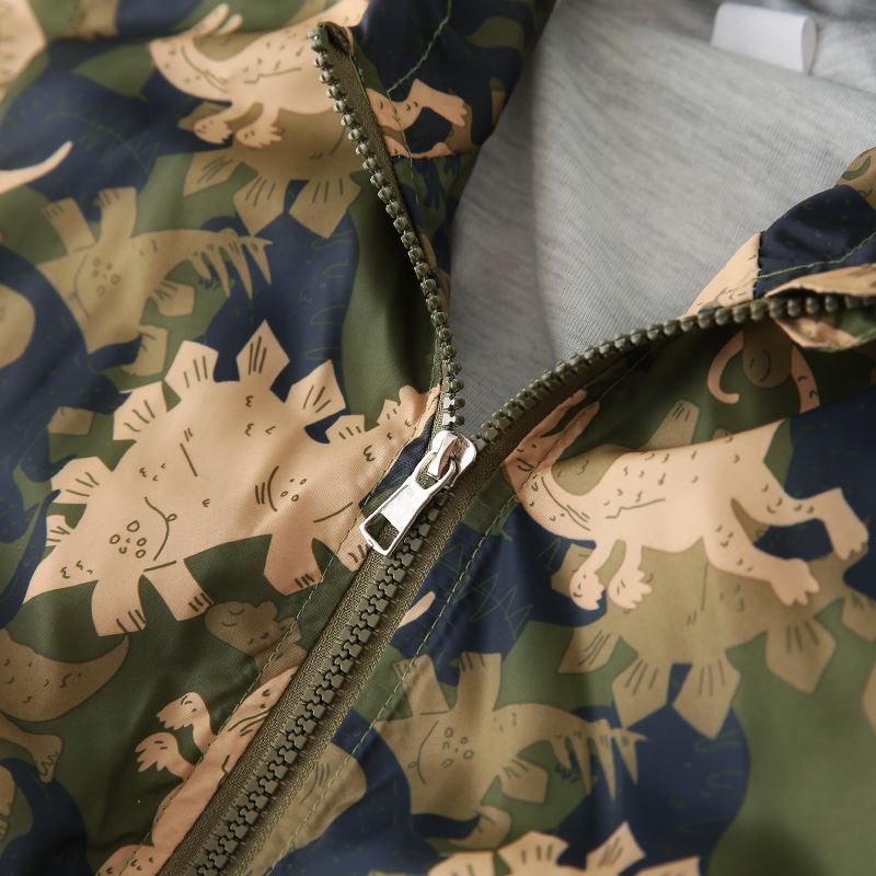 Boy jacket casual hooded jacket 2
