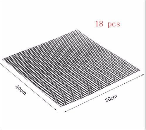 Barbecue Non-Stick Wire Mesh Grilling Mat Reusable Cooking Grilling Mat For Outdoor Activities 13