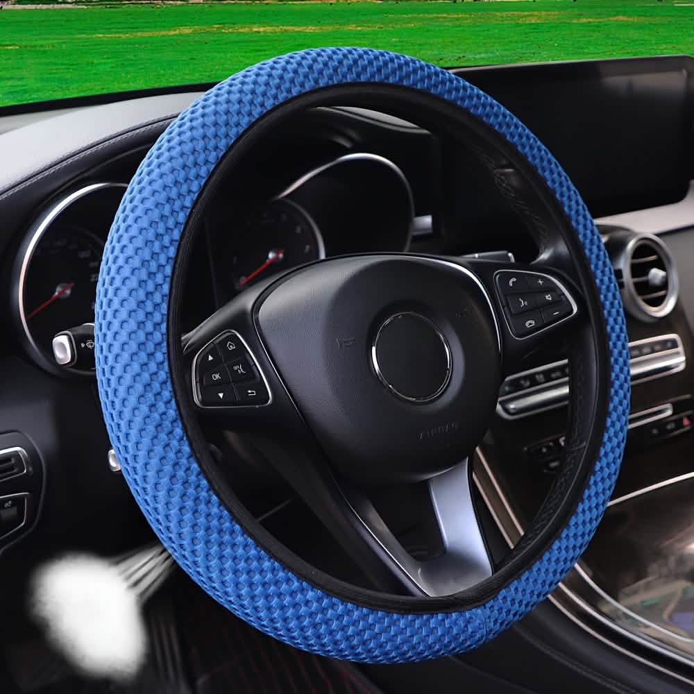 Breathable Comfortable Non-slip Mesh Steering Wheel Cover 1