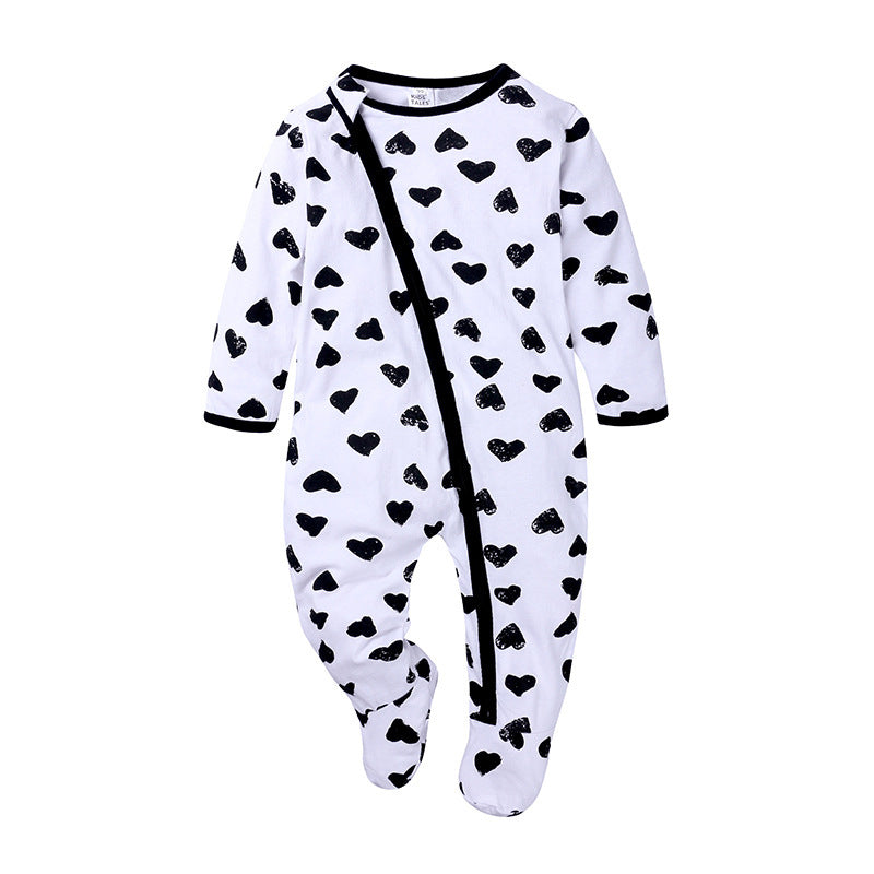 Baby Double Zipper Baby Long Sleeved Climbing Spring Jacket 10