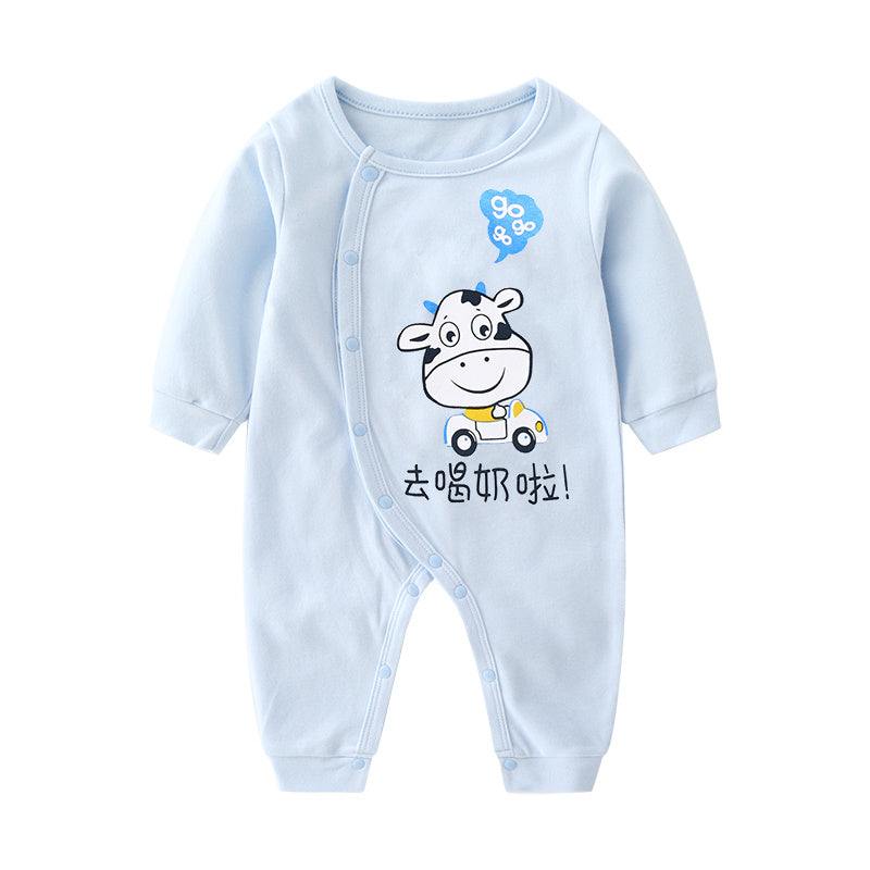 Baby Ctton Long-sleeved One-piece Baby Romper 6