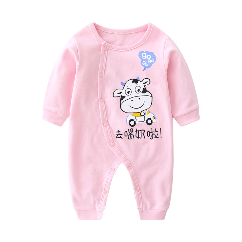 Baby Ctton Long-sleeved One-piece Baby Romper 5