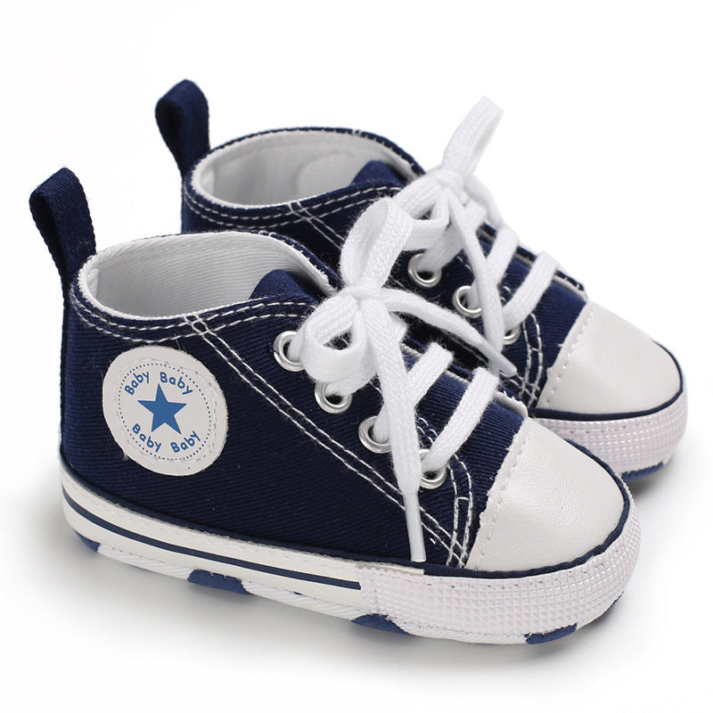 Baby soft-soled shoesBaby shoes canvas shoes 11