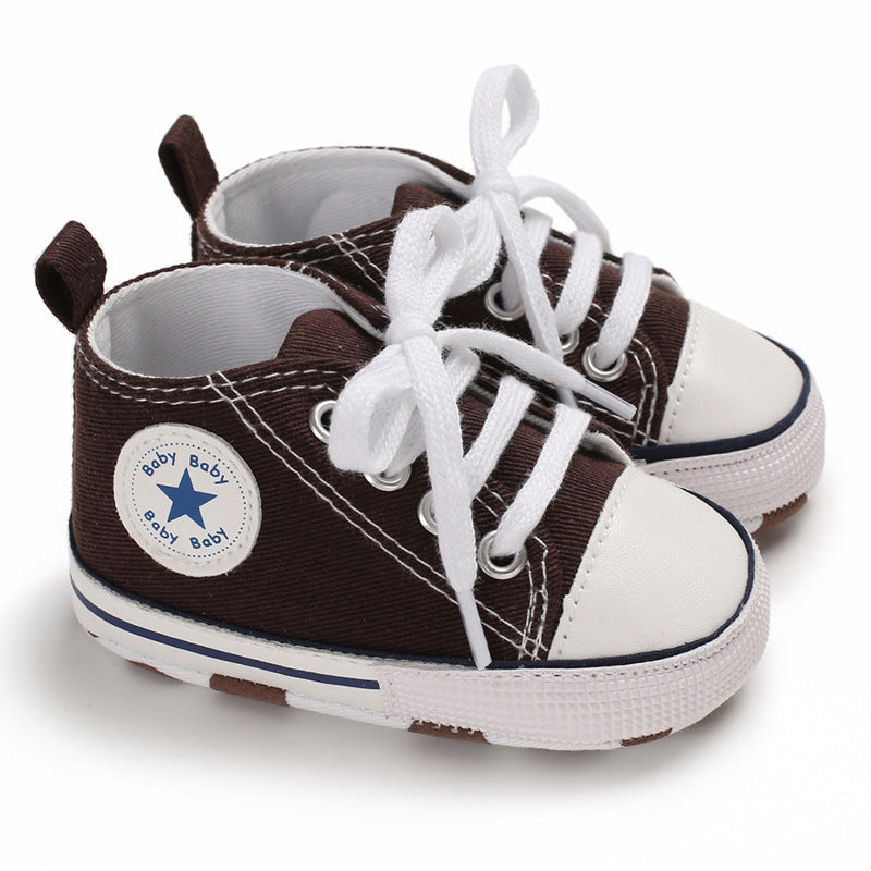 Baby soft-soled shoesBaby shoes canvas shoes 12