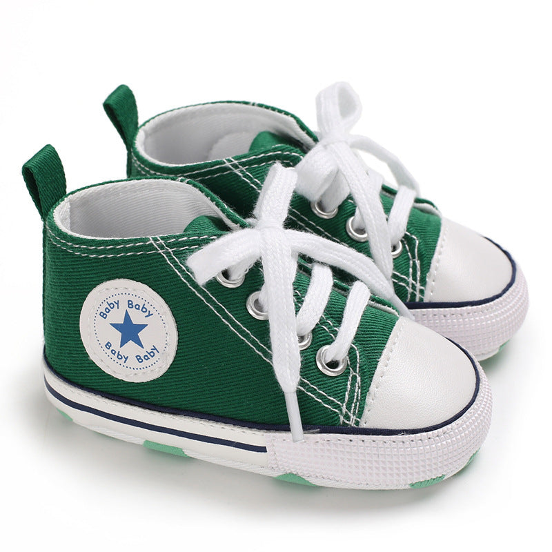 Baby soft-soled shoesBaby shoes canvas shoes 10