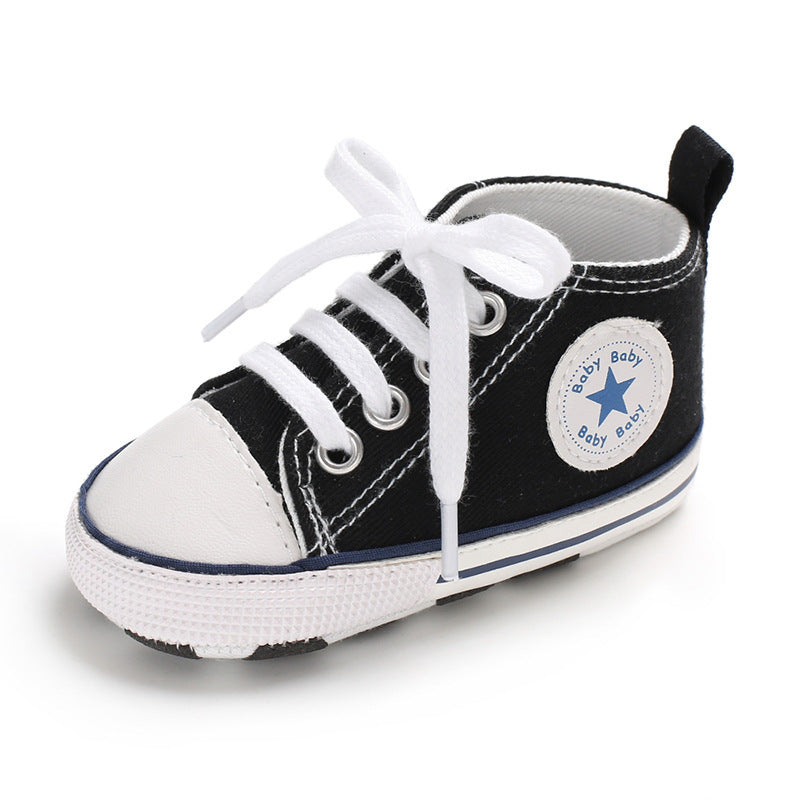 Baby soft-soled shoesBaby shoes canvas shoes 6