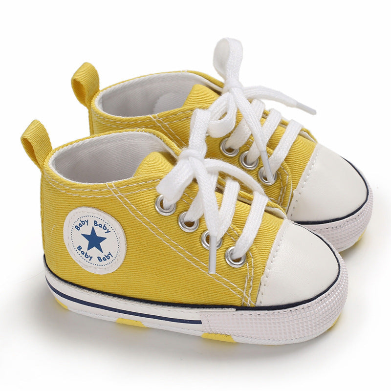 Baby soft-soled shoesBaby shoes canvas shoes 8