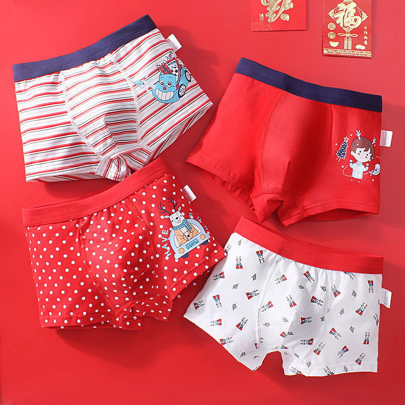 Boys' underwear, cotton children's boxer briefs, boys' boxer briefs 9