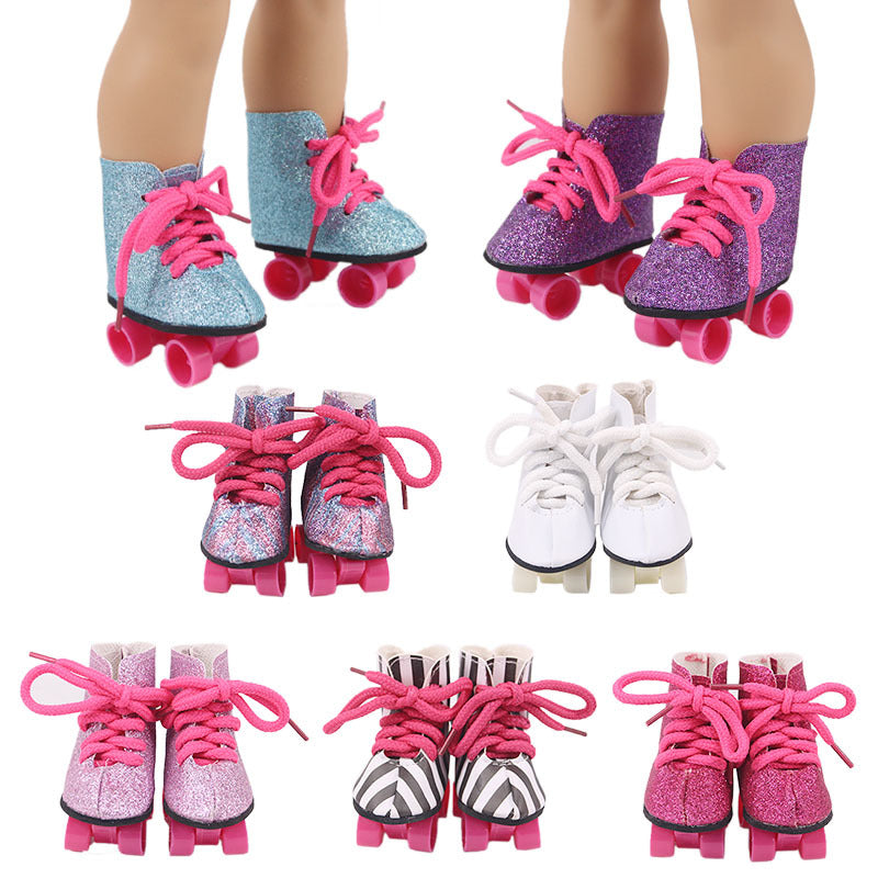 18 Inch American Girl American Girl Doll Shoes Roller Skates 1