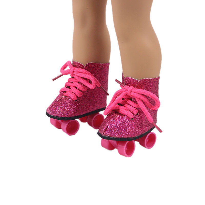 18 Inch American Girl American Girl Doll Shoes Roller Skates 2