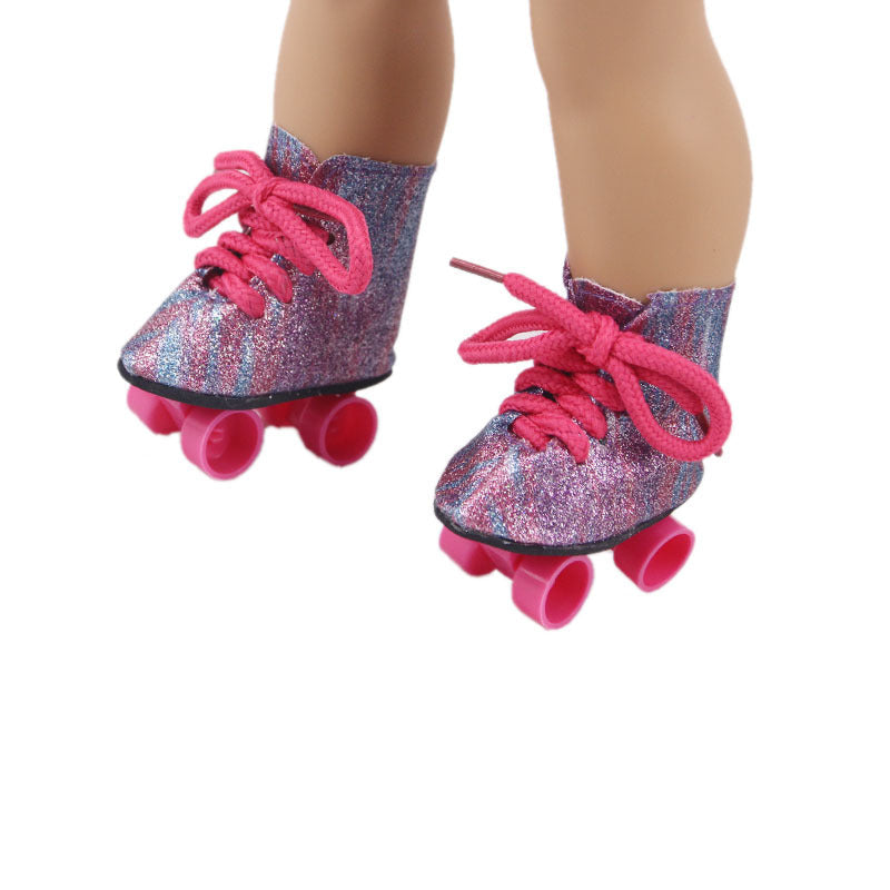 18 Inch American Girl American Girl Doll Shoes Roller Skates 3
