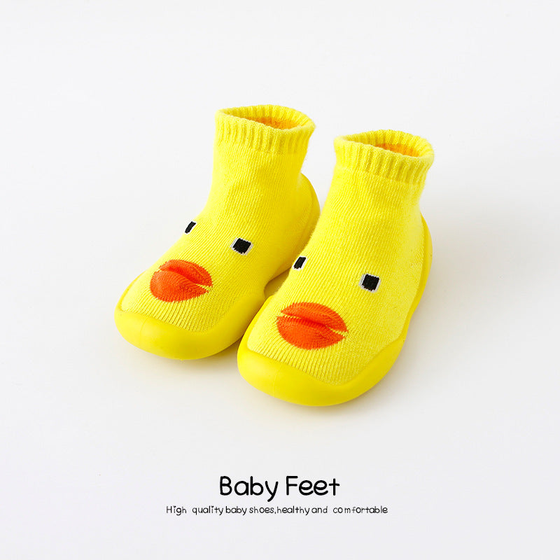 Home Non-Slip Soft Rubber Sole Baby Toddler Shoes 3