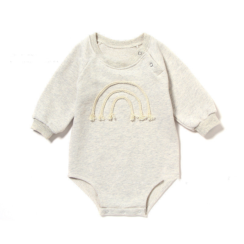 Baby Long-Sleeved Baby Fart Suit One-Piece 1