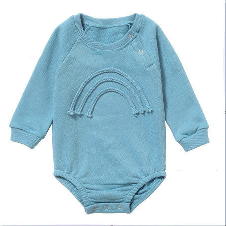Baby Long-Sleeved Baby Fart Suit One-Piece 4