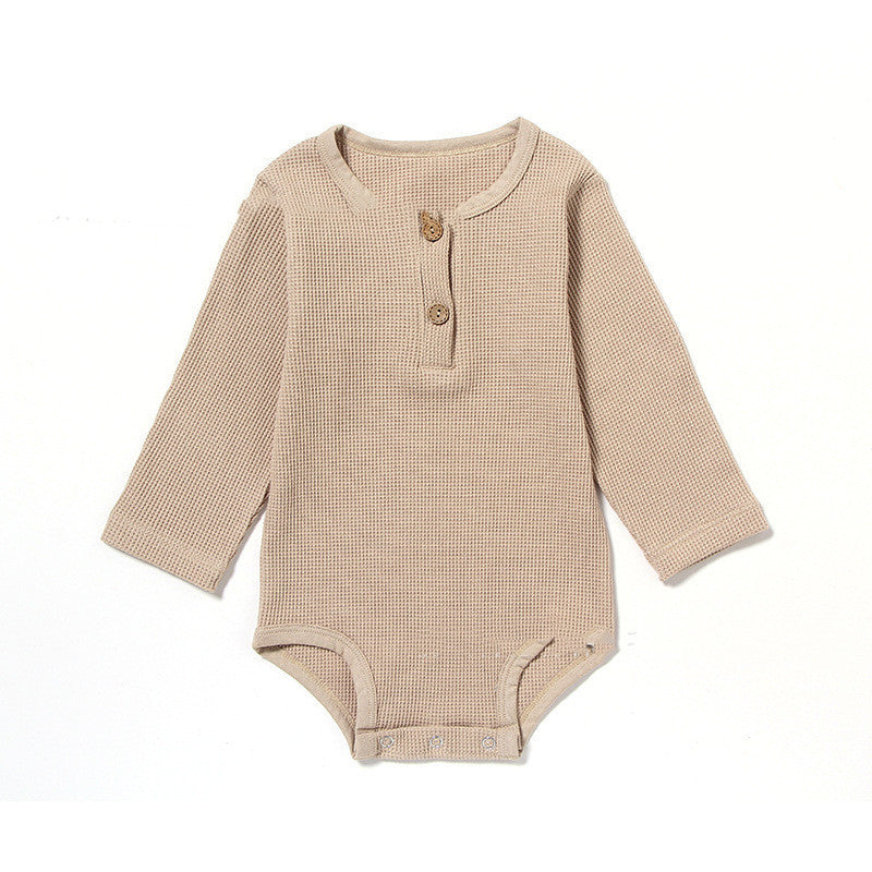 Baby Long-Sleeved Baby Fart Suit One-Piece 3