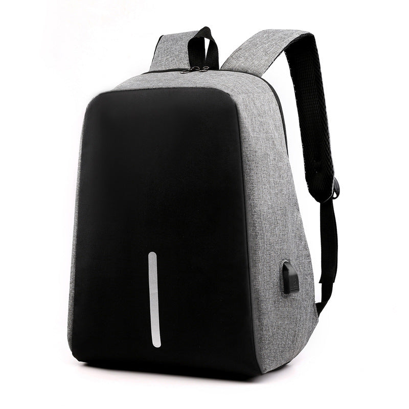 fashion new anti-theft backpack casual backpack business men multi-function USB backpack 6